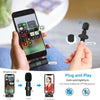 Lavalier Mini Microphone Wireless Audio, Video Recording With Phone Charging | Wireless Lapel Microphones | Chargeable Handheld Microphone