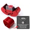 Valentines Gift: Red Apple Jewelry Box Necklace Eternal Rose for Girl | Mother's Day | New Year | Valentine's Day Gifts