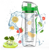 BAISPO 32oz 900ml BPA Free Fruit Infuser Juice Shaker Sports Lemon Water Bottle Tour hiking Portable Climbing Camp Bottles - Shop-bestdealz