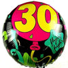 Number 30 Party Balloon 18" MYLAR Balloon - Shop-bestdealz