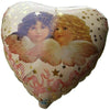 Heart Shaped Balloon Angels Cupid Balloon 18" MYLAR Balloons - Shop-bestdealz