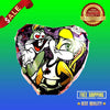 Starstruck Bugs Bunny in Love Heart Shaped Balloon 18" MYLAR Balloon With Metallic Luster - Shop-bestdealz