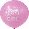 100ct 12" Helium Grade Premium Latex Balloons -"It's a Girl" - Shop-bestdealz