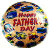 Happy Fathers Day Party Balloon Outdoor Yard Decoration 16" MYLAR Balloon - Shop-bestdealz