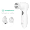 Portable 8 In 1 Waterproof 360 Degree Skin Friendly  Electric Facial Cleansing Brush With 2 Speed Modes