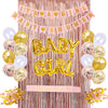 Decorations Baby Shower Party  | Rose Gold Fringe Curtain | Confetti Balloons and more. - Shop-bestdealz