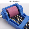 Portable Easy To Carry Drill Mandrel Driven Multi Color Corundum Grinding Wheel Tool For Sharpening And Polishing