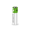 2600mWh 1.5V AA High Capacity Rechargeable USB Li-Ion Battery With 500 Charge Cycles