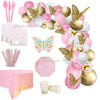 Baby Shower Decorations for Girl Pink and Gold