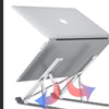 ABS Anti-Skid Fully Adjustable Portable And Foldable Pro Laptop Stand For Fast Typing And Air Circulation
