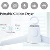 Mini Portable Drying Rack Small Clothes Dryer Dormitory with Small Power for Home Students Low-Folding Dormitory - Shop-bestdealz