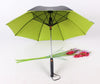 Sunshade And Rain Umbrella With Rechargeable Water Spray Fan And UV Ray Protection